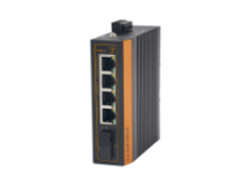 瑶乐最新推出SP1005系列4口IEEE802.3AF/AT POE+非网管型工业以太网交换机